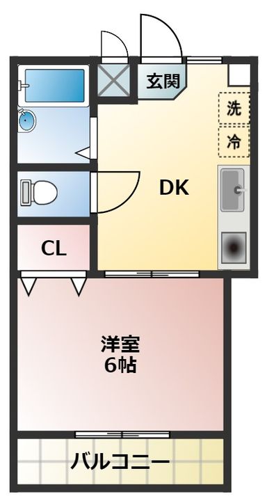 レジデンスフォーユーの間取り