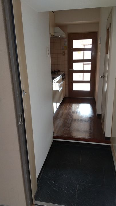 リバティープラザ東堀Iの玄関