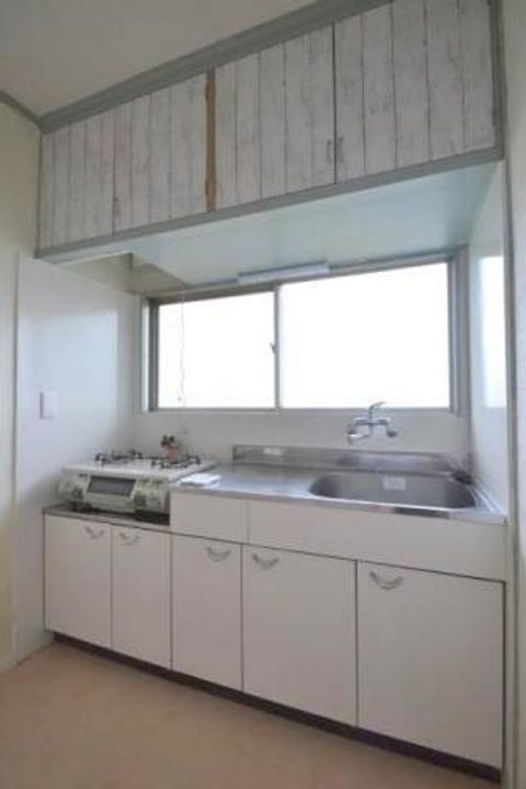 段堂マンションのキッチン