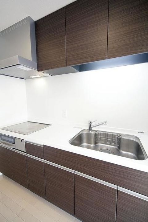 東京都渋谷区大山町(マンション)の賃貸物件のキッチン
