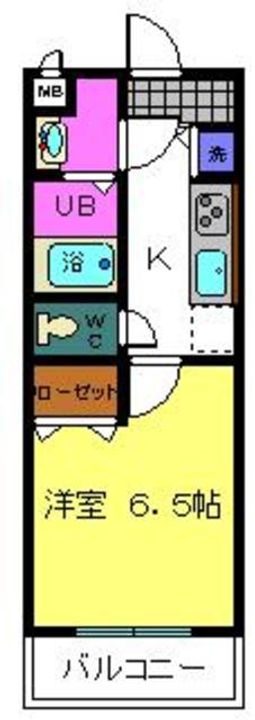 シャルマンフジもずイーストの間取り