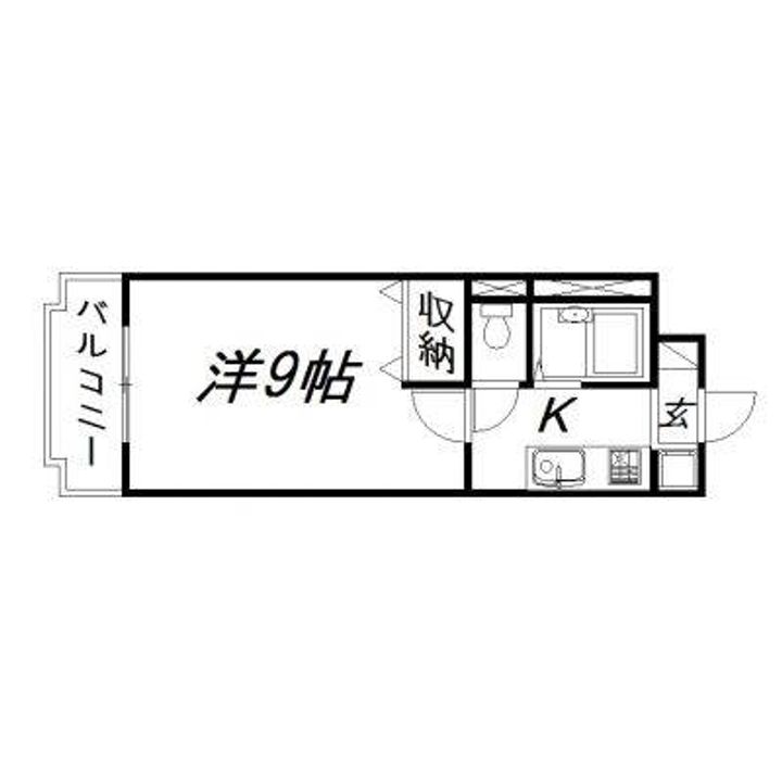 静岡県浜松市中央区篠ケ瀬町(マンション)の賃貸物件の間取り