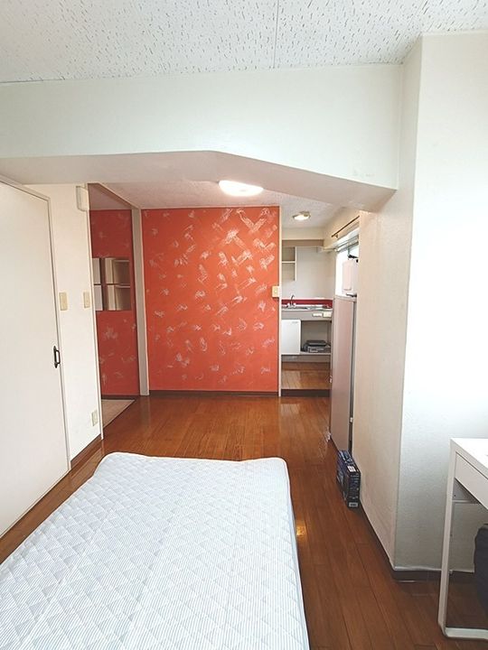 横山第2ハイツ(男子専用)の居間