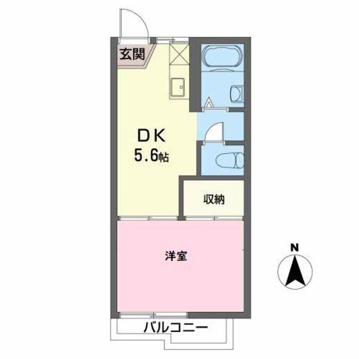 タウニィ富士の間取り