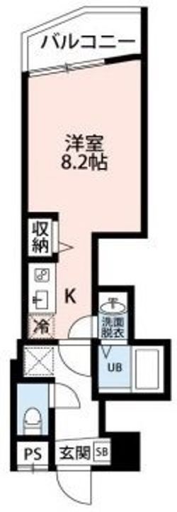 埼玉県草加市栄町3(マンション)の賃貸物件の間取り