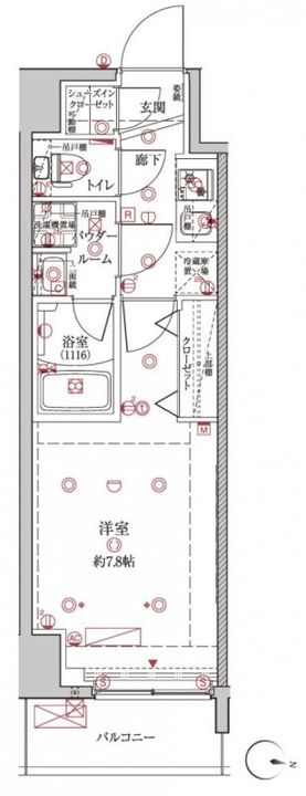 クレイシア板橋本町の間取り