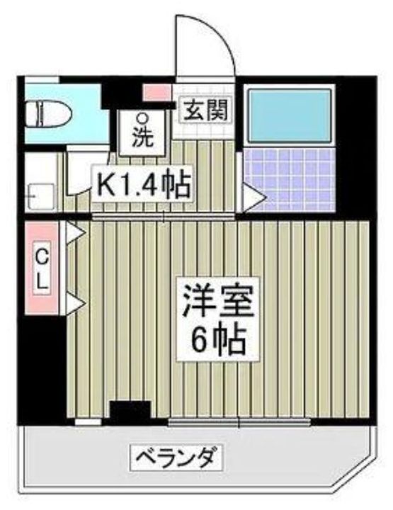 エーデルブルーメミヤタの間取り