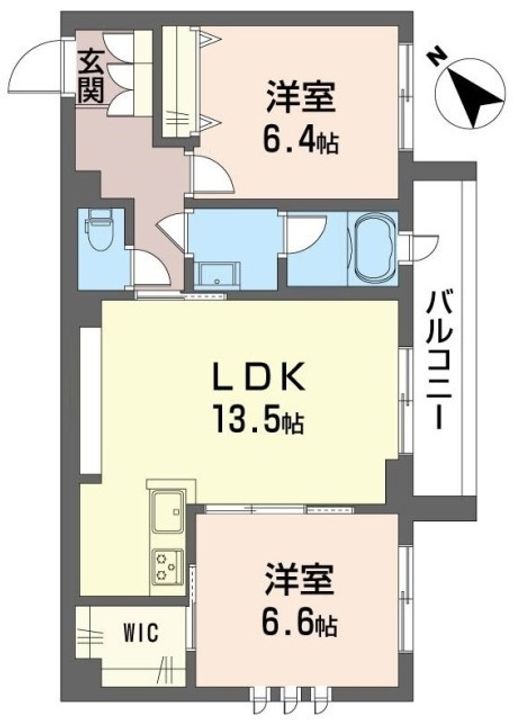 トリシューラ タキザカの間取り