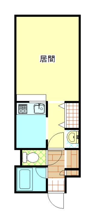アピアビル日赤前の間取り