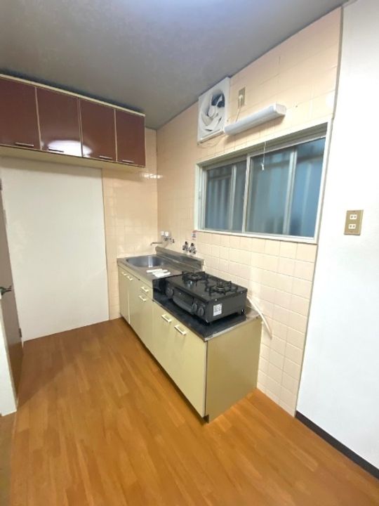 大阪府大阪市東淀川区豊新1(マンション)の賃貸物件のキッチン
