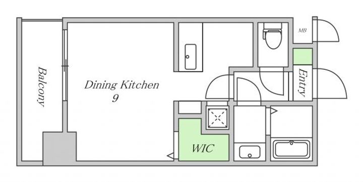ツバサ西梅田グロリエの間取り