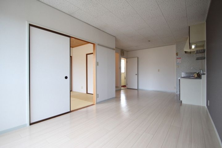 岡山県岡山市中区下(アパート)の賃貸物件の居間