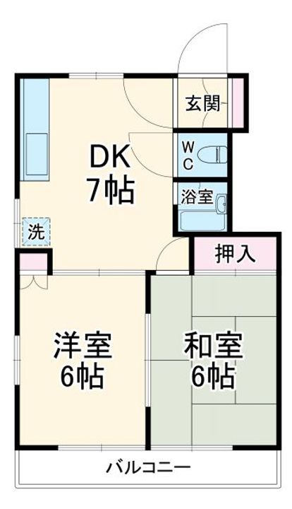 ウエストの間取り