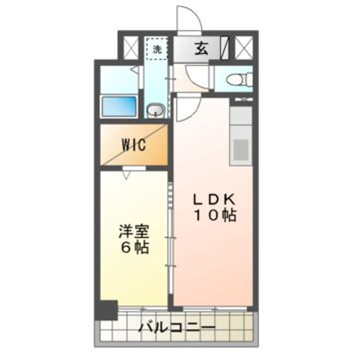 ラフィーネの間取り