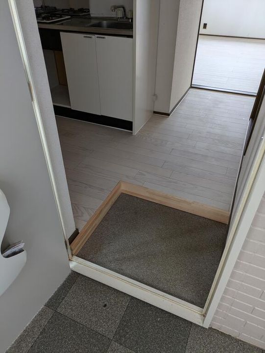 カーサ・ルナの玄関