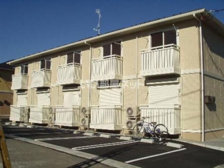 群馬県高崎市上中居町(アパート)の賃貸物件の外観