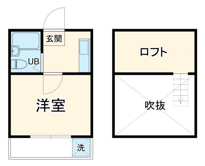 レジデンス西柴の間取り