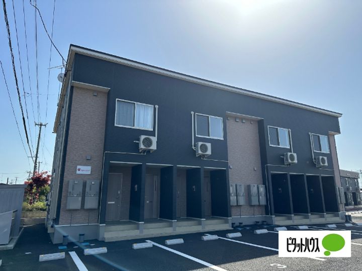 山形県寒河江市本楯4(アパート)の賃貸物件の外観