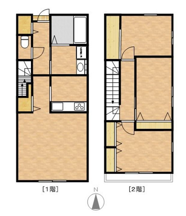 宮崎県宮崎市下北方町俣萩(一戸建)の賃貸物件の間取り