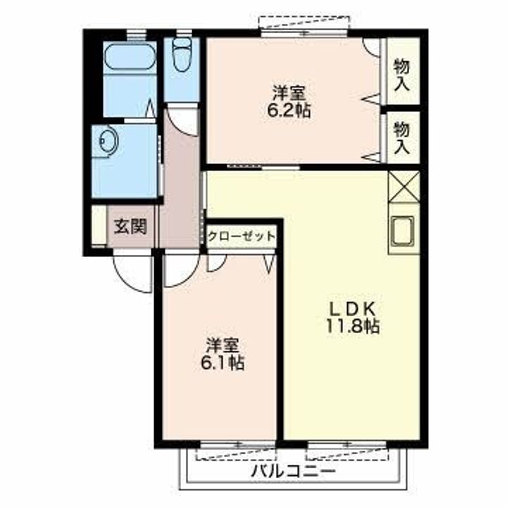 ニュアージュの間取り