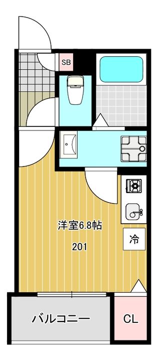 Maison Shinagawaの間取り