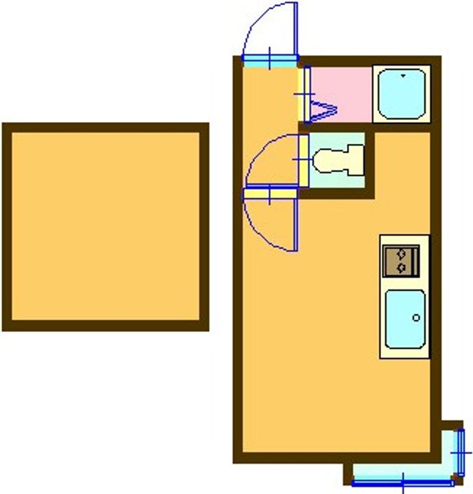 ラフォーレアイダ壱番館の間取り