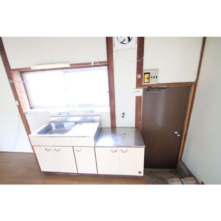 茨城県土浦市木田余西台(一戸建)の賃貸物件のキッチン