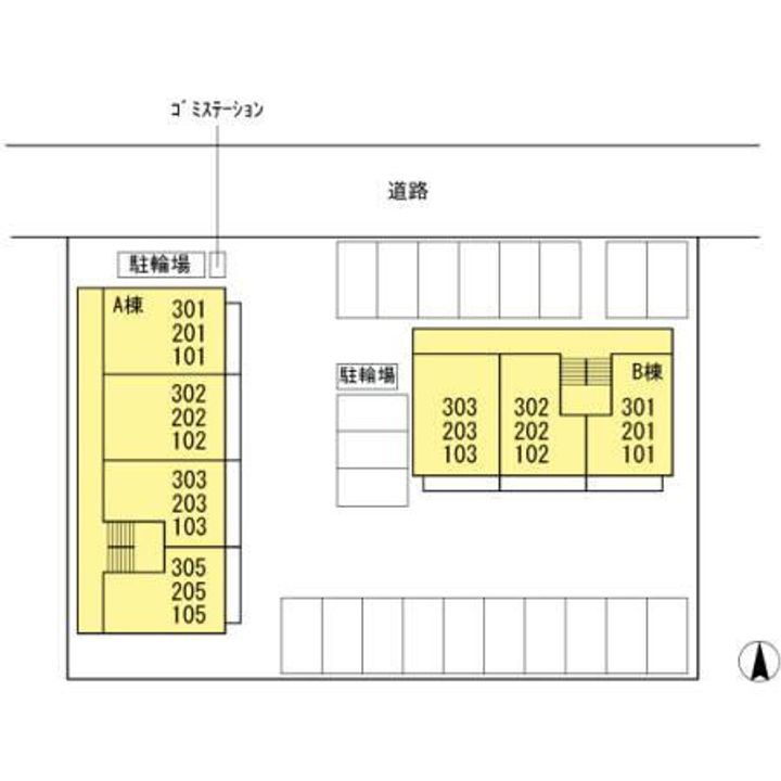 広島県福山市野上町1(アパート)の賃貸物件のその他画像