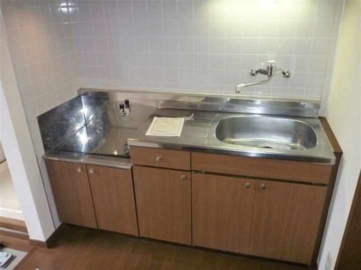 千葉県柏市豊住4(アパート)の賃貸物件のキッチン