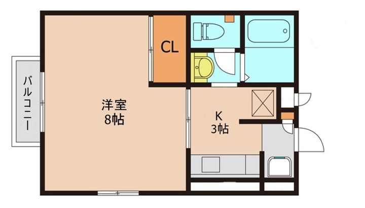 千葉県柏市豊住4(アパート)の賃貸物件の間取り