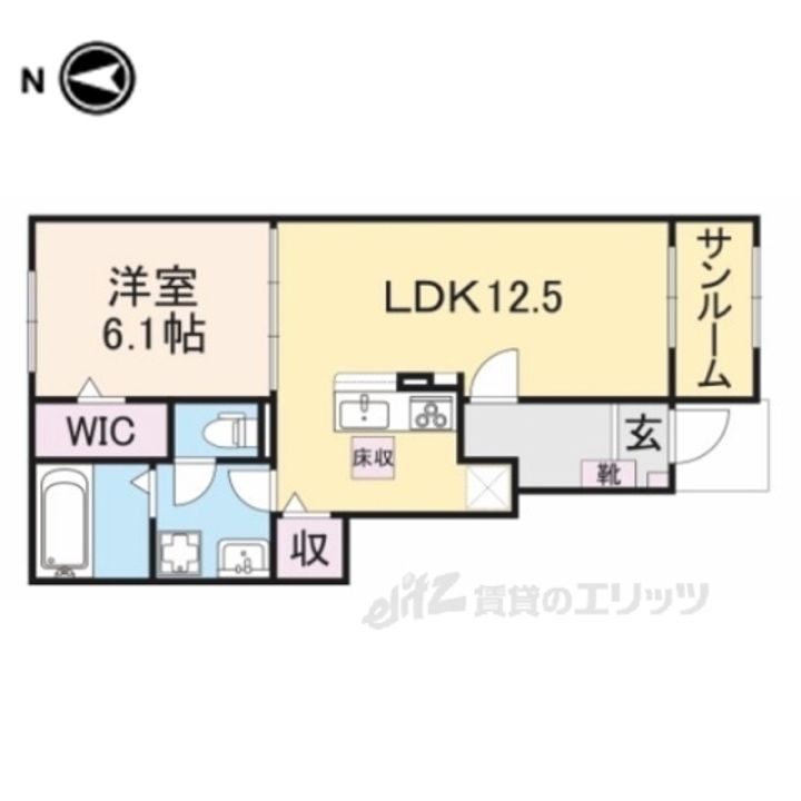 サンリットガーデンの間取り