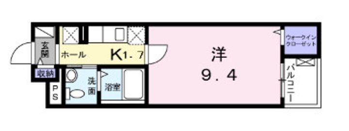 大阪府摂津市正雀本町1(マンション)の賃貸物件の間取り