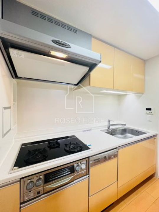 大阪府大阪市中央区日本橋2(マンション)の賃貸物件のキッチン