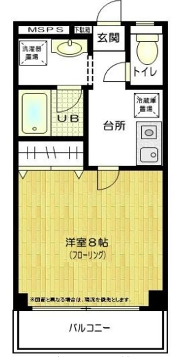 代々木メゾンエイトの間取り