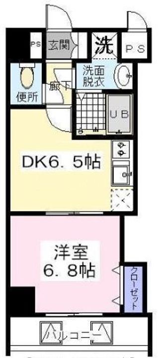 東京都北区滝野川7(マンション)の賃貸物件の間取り