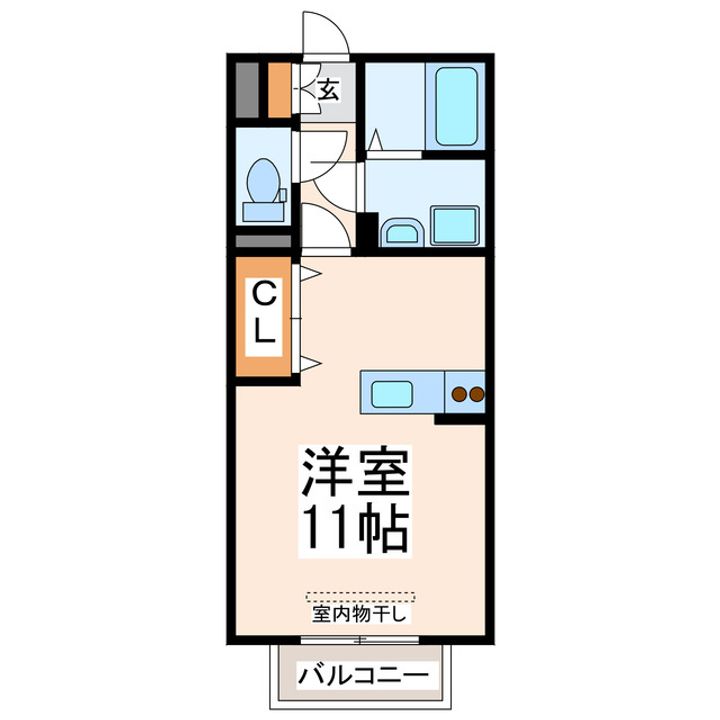 カジュプレーンの間取り