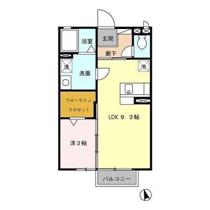 マ・メゾン A棟の間取り