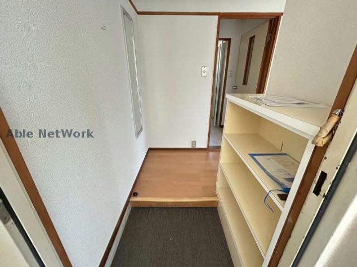 メルヴ壱番館の玄関