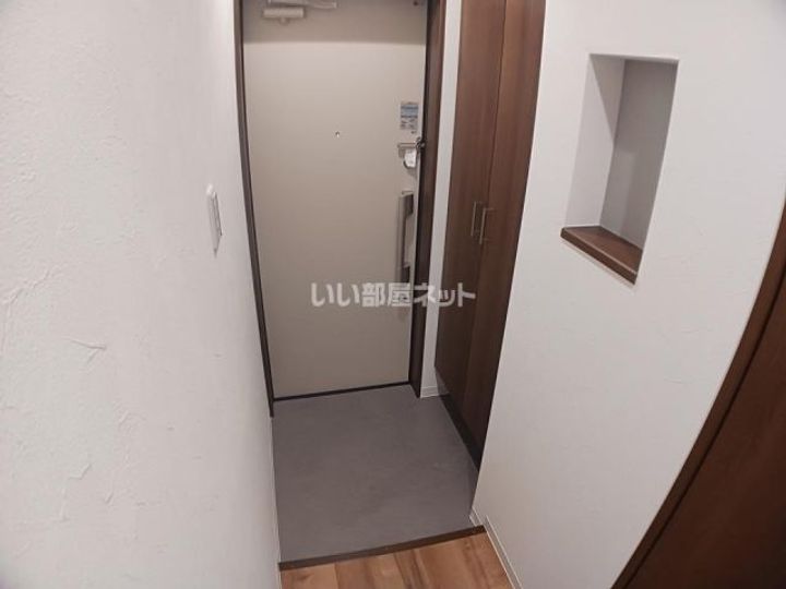 大阪府枚方市楠葉朝日1(アパート)の賃貸物件の玄関