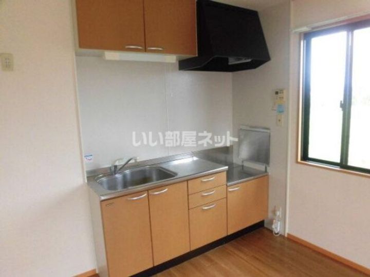 福島県郡山市安積町日出山字旧屋敷(アパート)の賃貸物件のキッチン