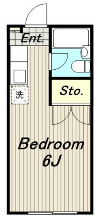 スカイハイツ土方の間取り
