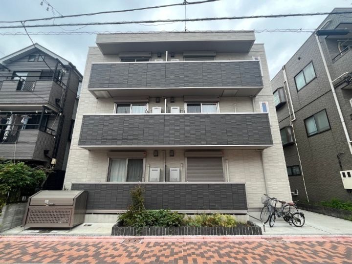 アナシエ新蒲田の外観