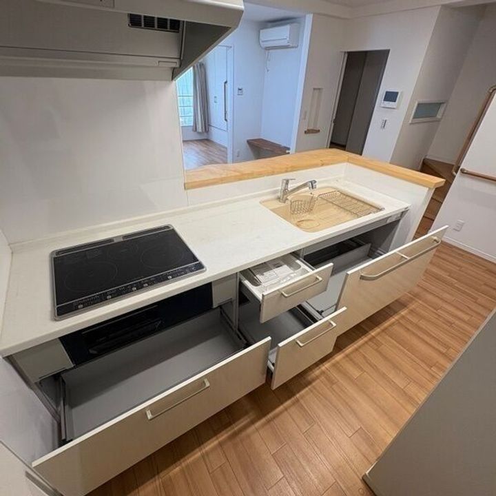 岐阜県岐阜市神室町4(一戸建)の賃貸物件のキッチン