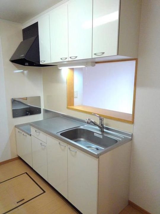 熊本県熊本市西区池田2(アパート)の賃貸物件のキッチン