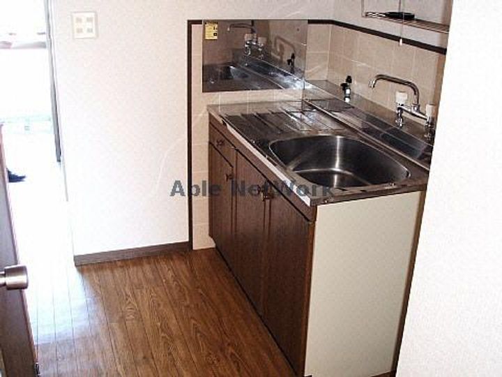 岐阜県岐阜市粟野西8(アパート)の賃貸物件のキッチン