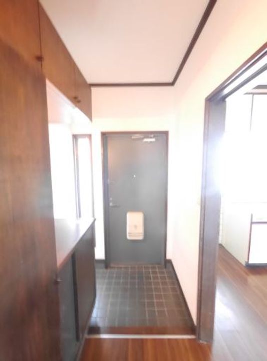 サンフル永犬丸B棟の玄関