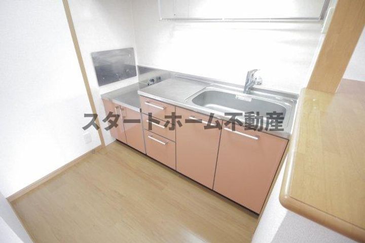徳島県徳島市名東町1(アパート)の賃貸物件のキッチン