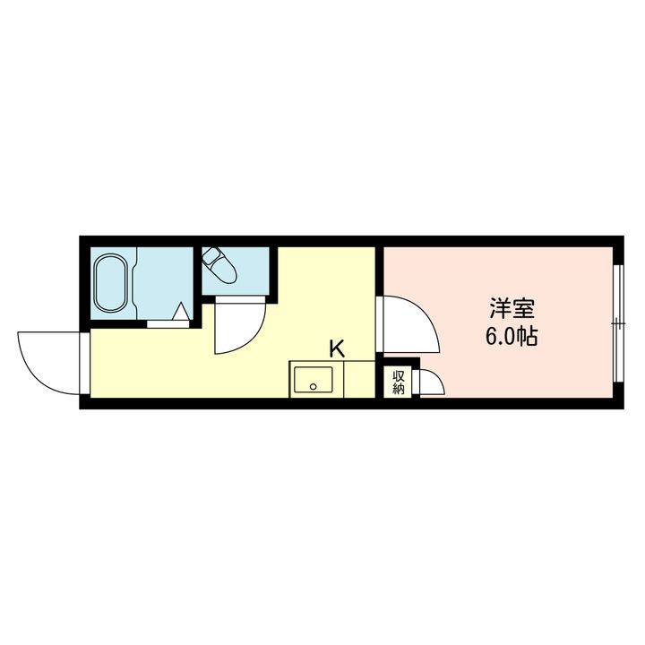 第一さくらコーポの間取り
