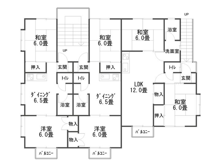 メゾンド松田C棟の間取り