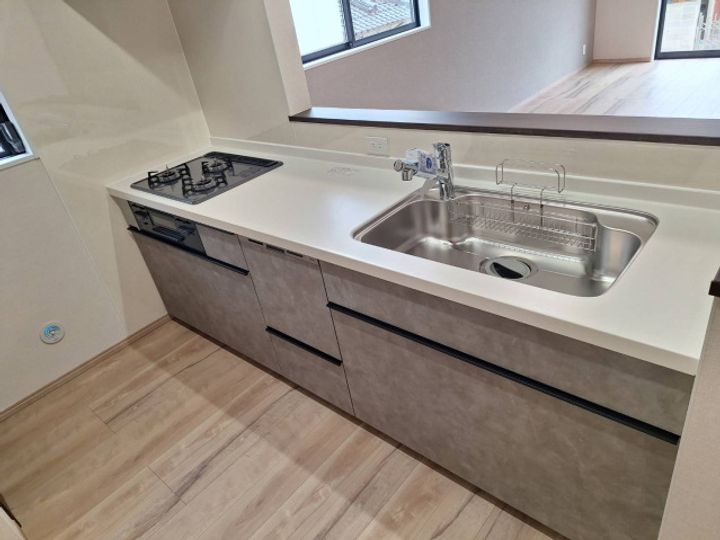 広島県広島市東区中山西2(一戸建)の賃貸物件のキッチン